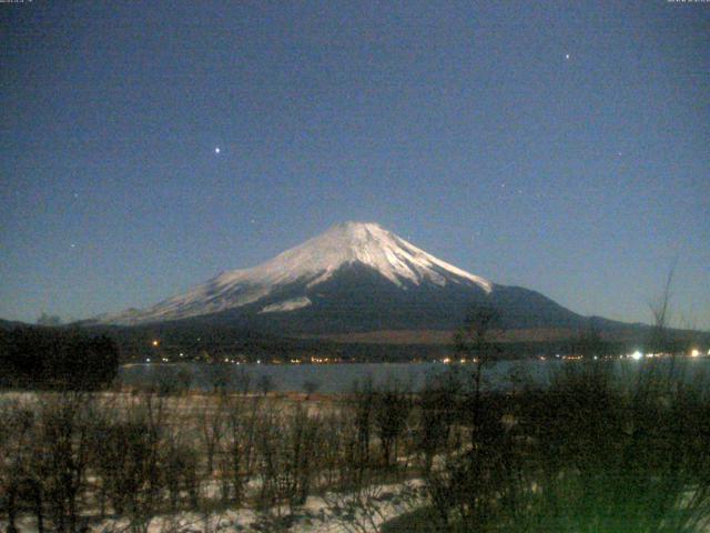 山中湖からの富士山