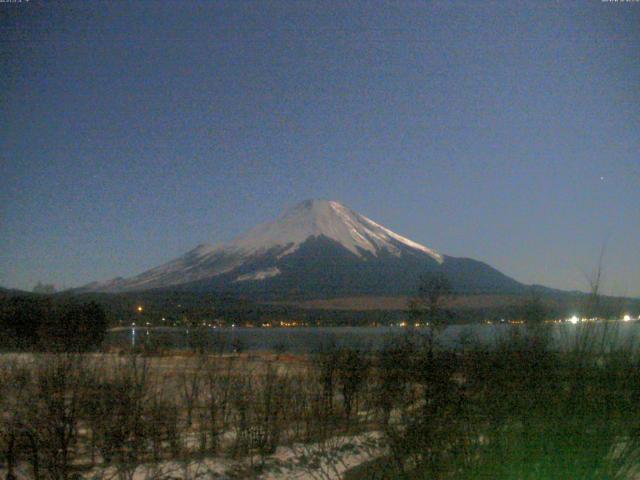 山中湖からの富士山