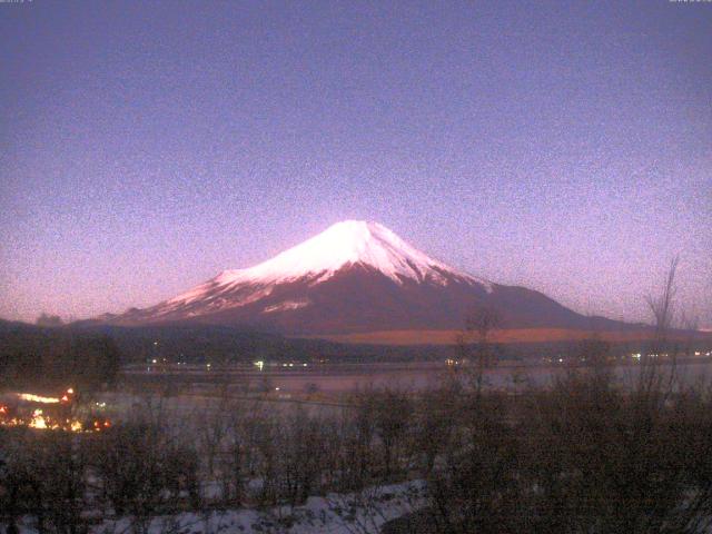 山中湖からの富士山