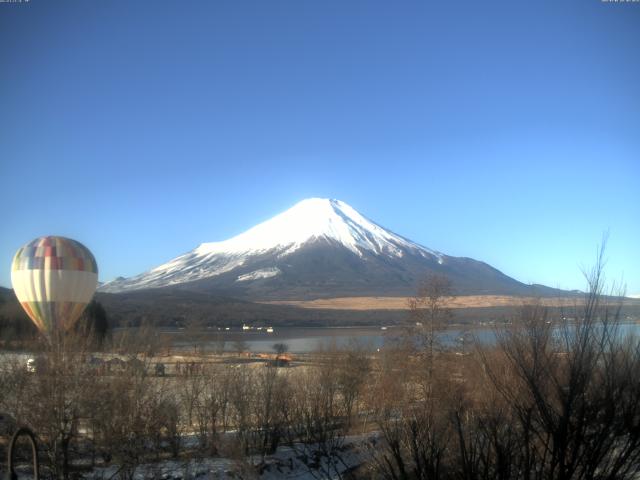 山中湖からの富士山