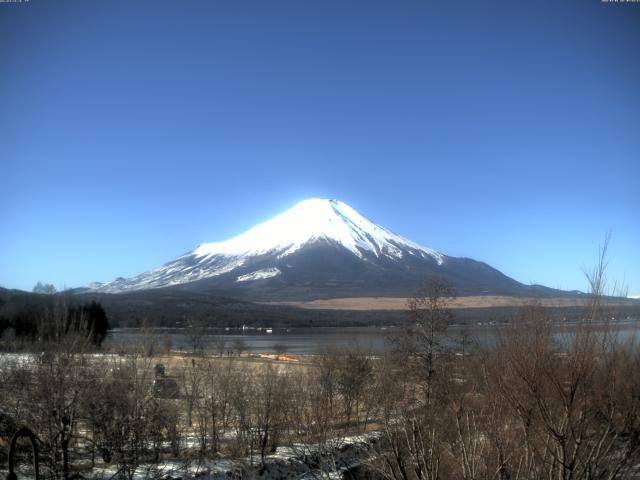 山中湖からの富士山