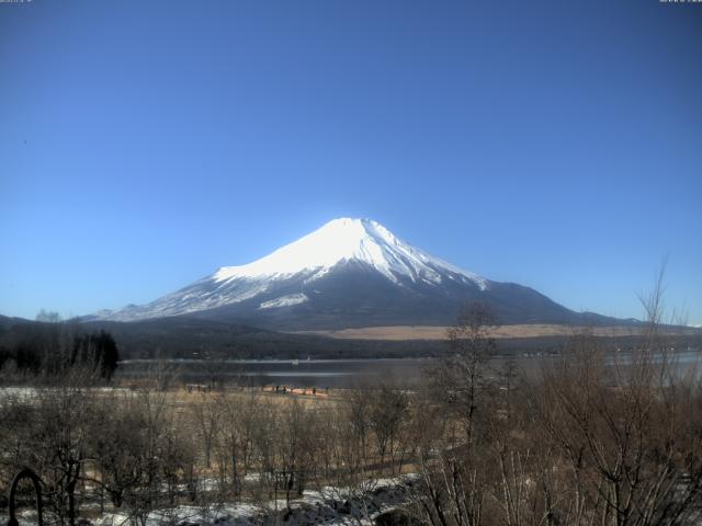 山中湖からの富士山
