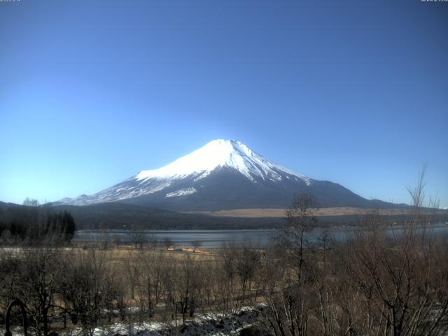 山中湖からの富士山