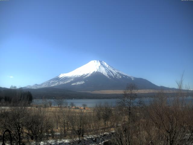 山中湖からの富士山
