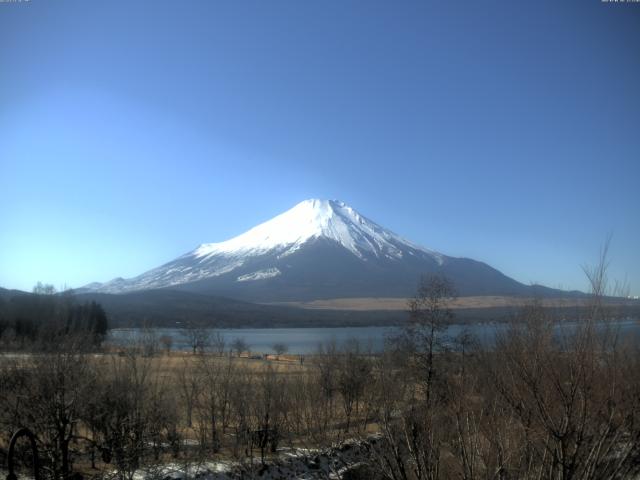 山中湖からの富士山