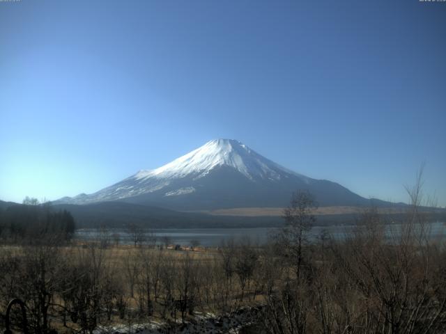 山中湖からの富士山