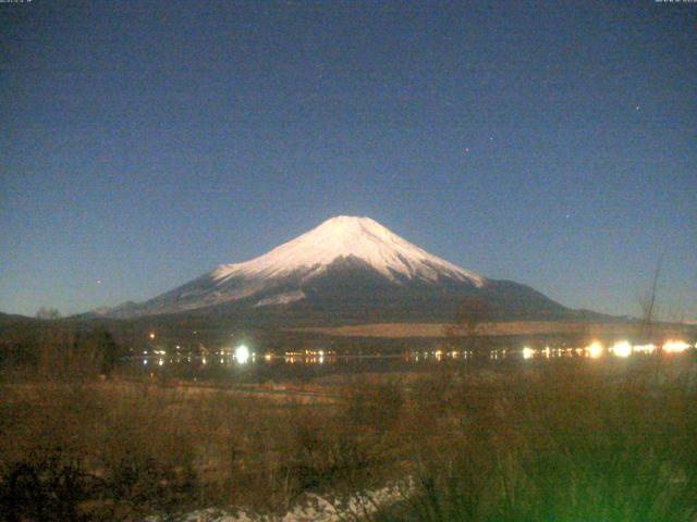 山中湖からの富士山
