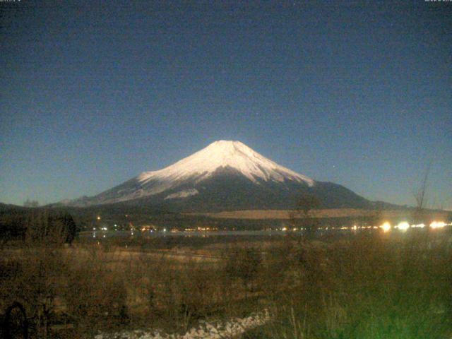 山中湖からの富士山