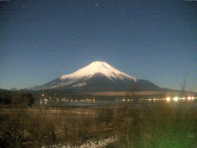 山中湖からの富士山