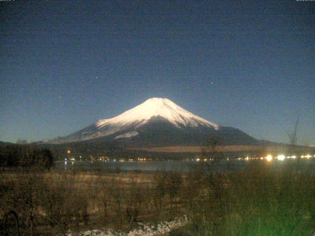 山中湖からの富士山