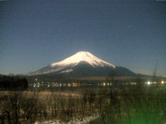 山中湖からの富士山
