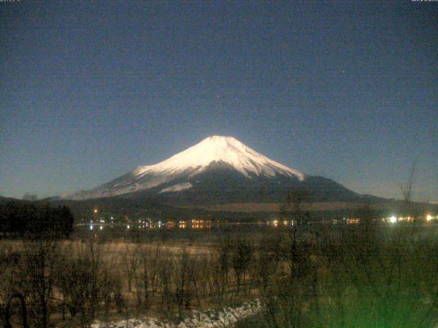 山中湖からの富士山