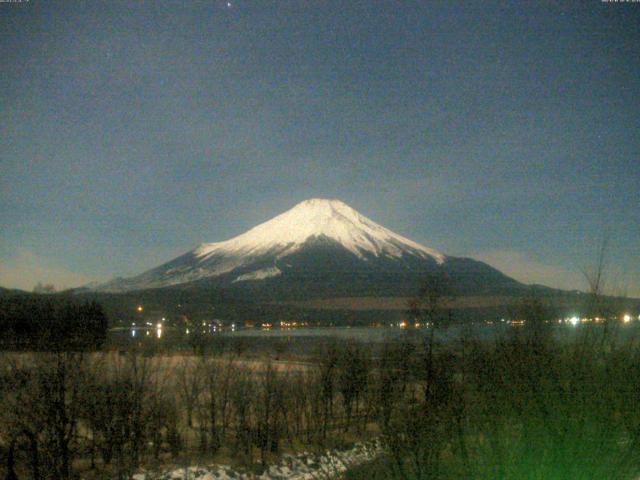 山中湖からの富士山