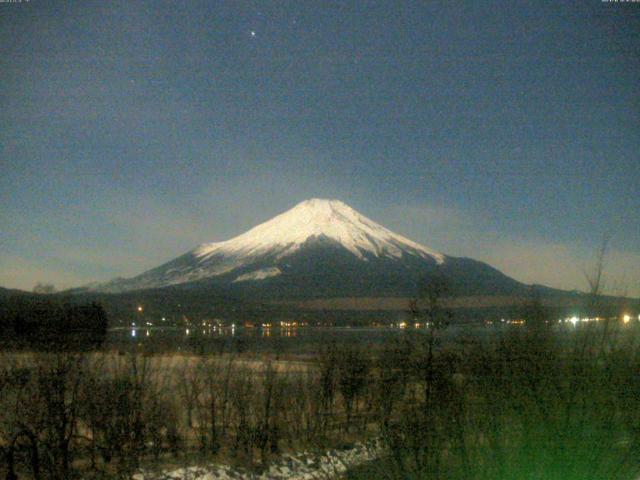 山中湖からの富士山