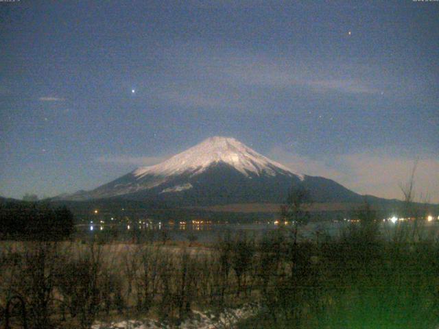 山中湖からの富士山