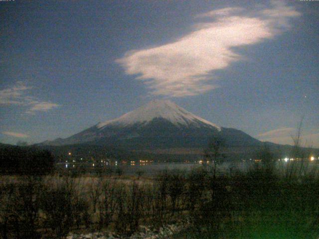 山中湖からの富士山