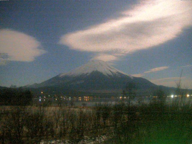 山中湖からの富士山