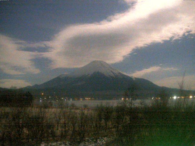山中湖からの富士山