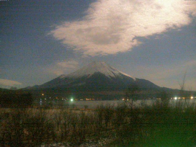山中湖からの富士山