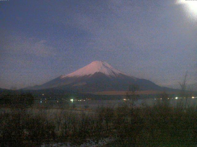 山中湖からの富士山