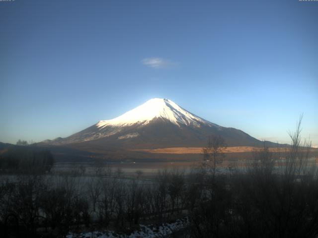 山中湖からの富士山