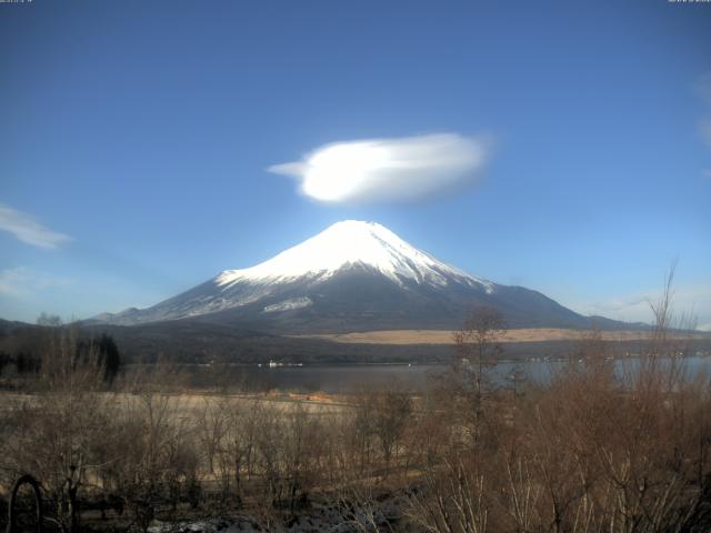 山中湖からの富士山
