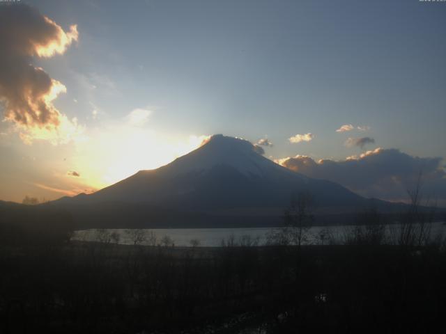 山中湖からの富士山