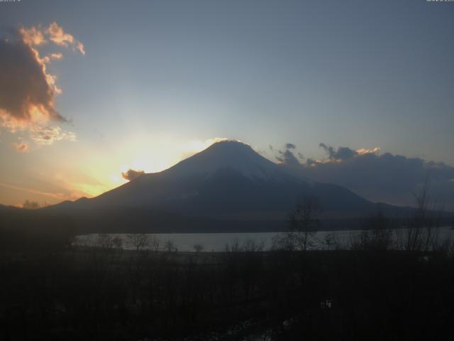 山中湖からの富士山