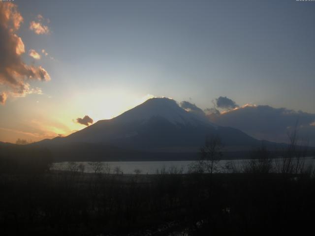 山中湖からの富士山