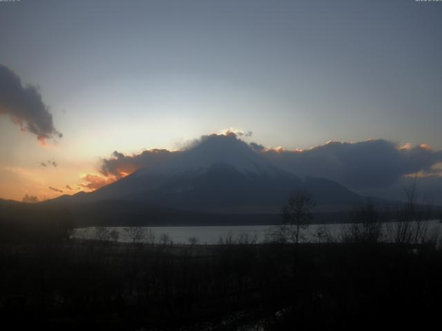 山中湖からの富士山