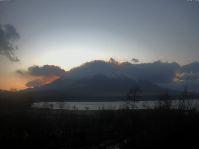 山中湖からの富士山