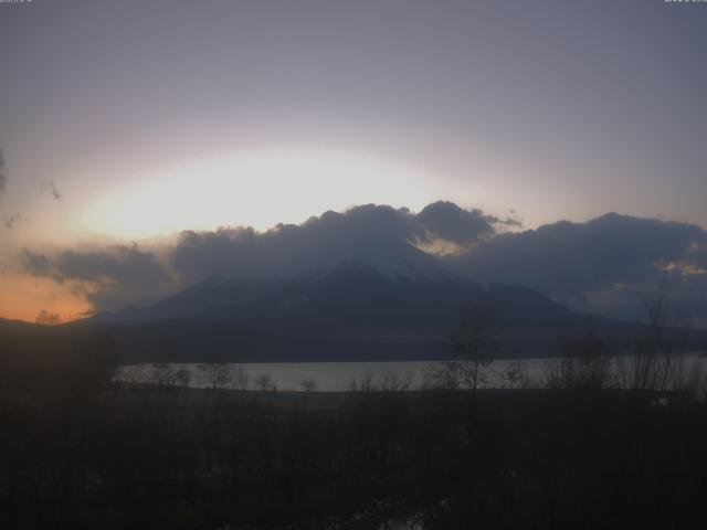 山中湖からの富士山