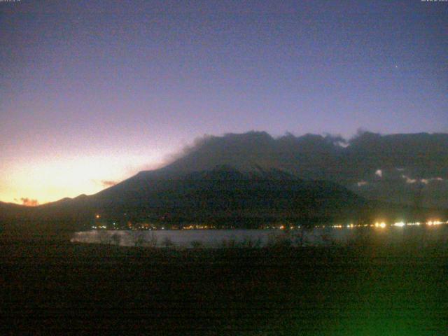 山中湖からの富士山