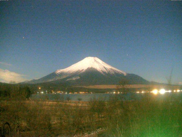 山中湖からの富士山