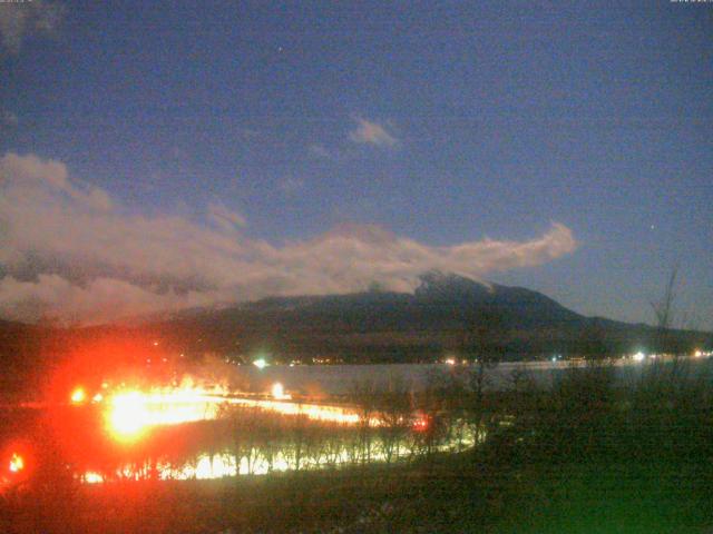 山中湖からの富士山