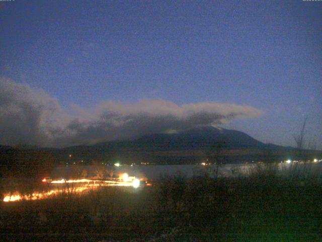 山中湖からの富士山