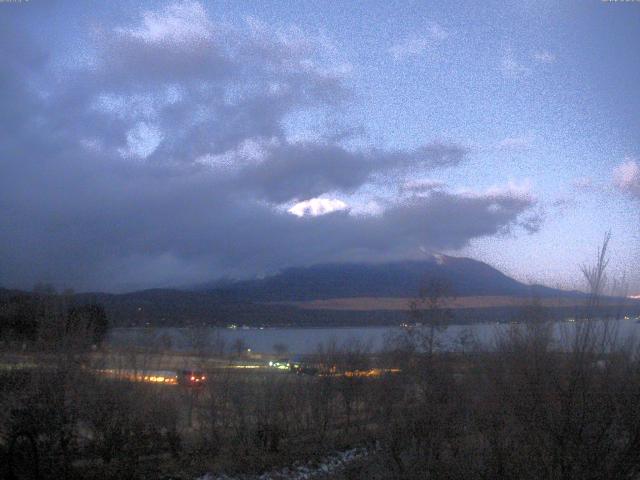 山中湖からの富士山