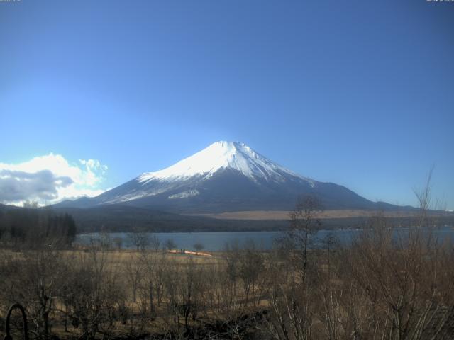 山中湖からの富士山