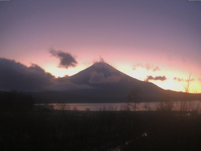 山中湖からの富士山