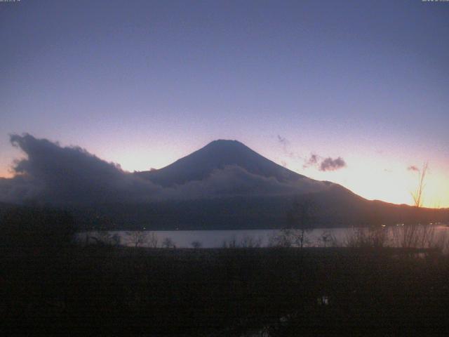 山中湖からの富士山