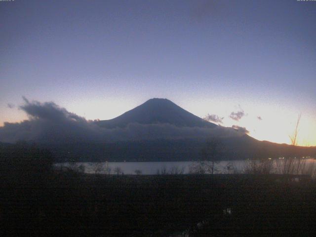 山中湖からの富士山