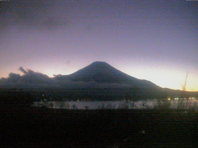山中湖からの富士山