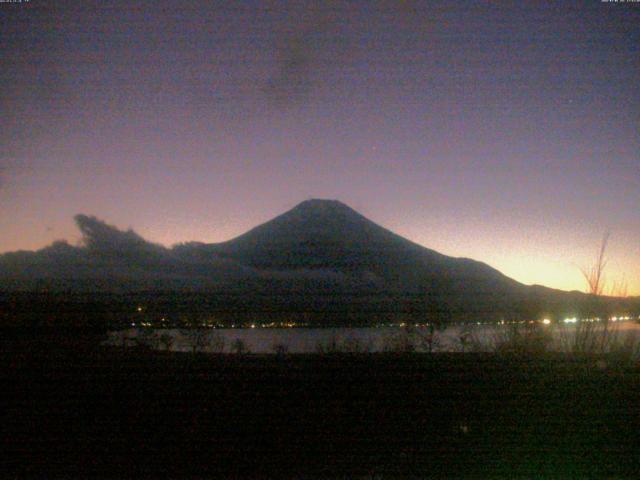 山中湖からの富士山