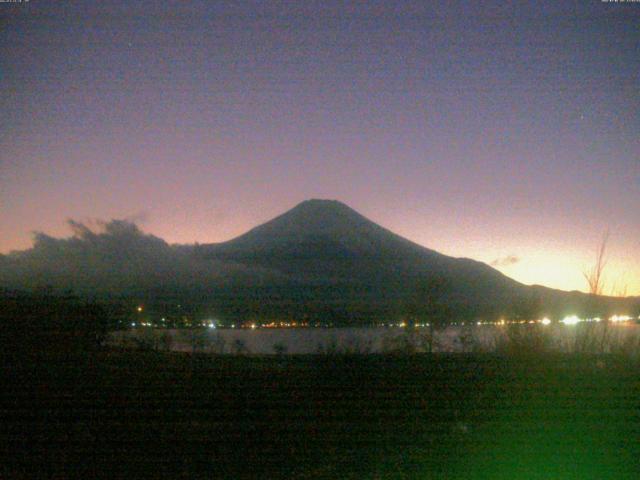 山中湖からの富士山