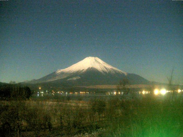 山中湖からの富士山