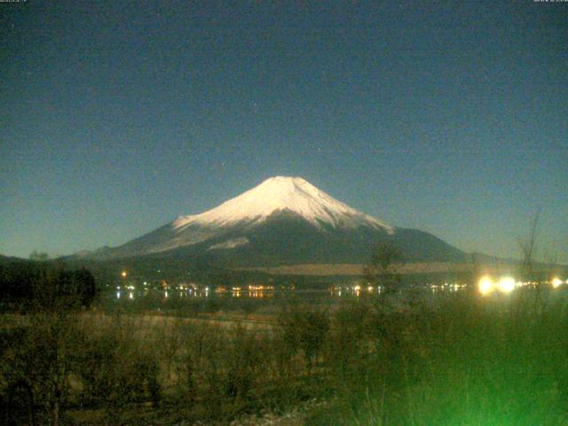 山中湖からの富士山