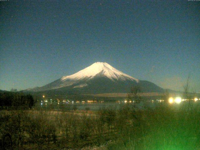 山中湖からの富士山