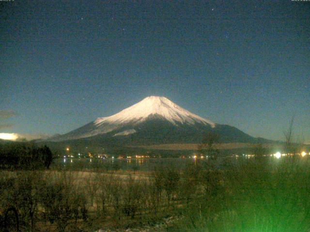 山中湖からの富士山