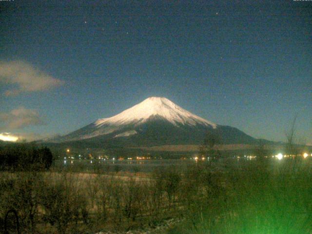 山中湖からの富士山