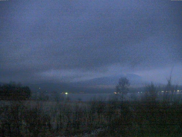 山中湖からの富士山